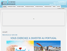 Tablet Screenshot of investimmo-international.com
